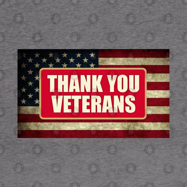 Thank You Veterans by Dale Preston Design
